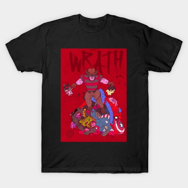 Hero to Zero - Wrath T-Shirt by nickcocozza